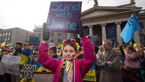 Milana Nanna (9) from Ukraine living in Newbridge. Picture: Sam Boal/Rollingnews.ie